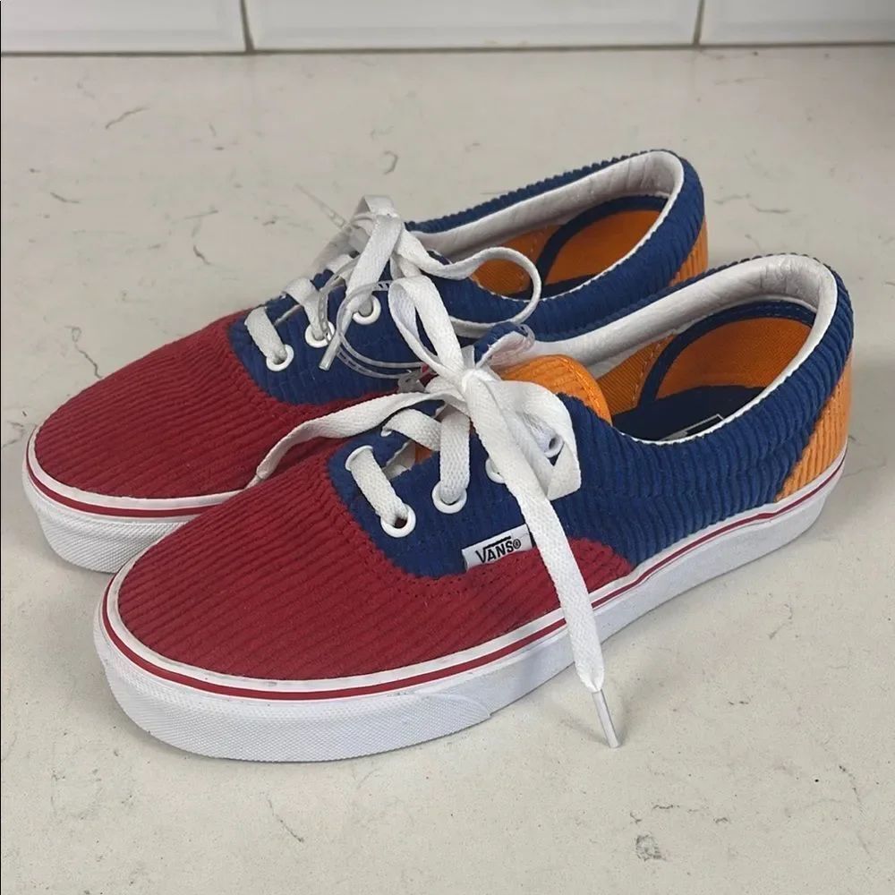 Vans Era 'Corduroy' Multi-Color Men's 5.5 Women’s 7 NWOT